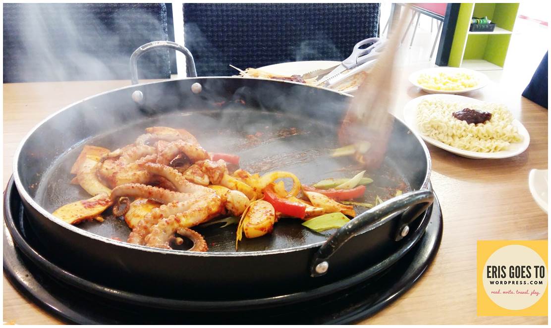 Stir-Fried Octopus Ramyeon @ Mr Dakgalbi, Setiawalk