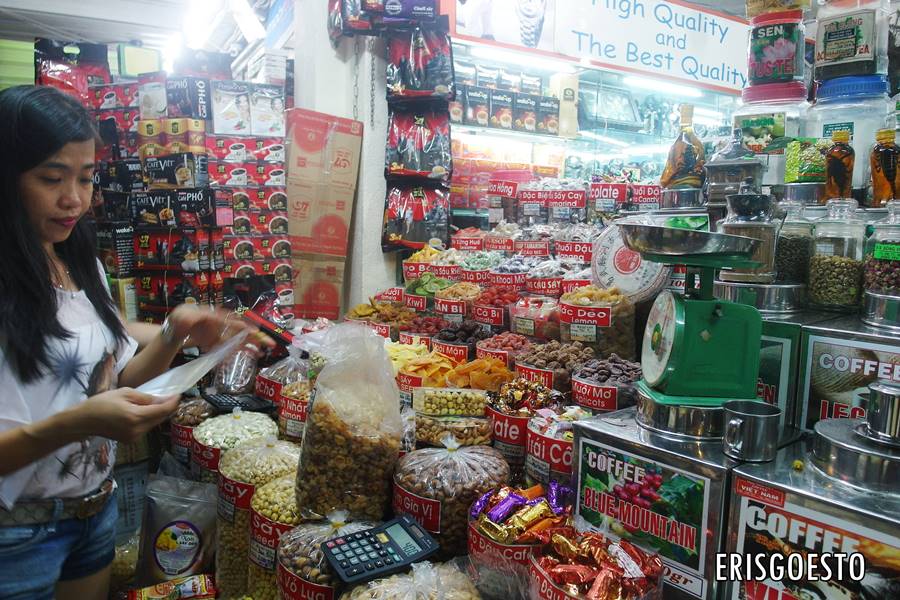 Ben Thanh Night Market, Ho Chi Minh City Vietnam