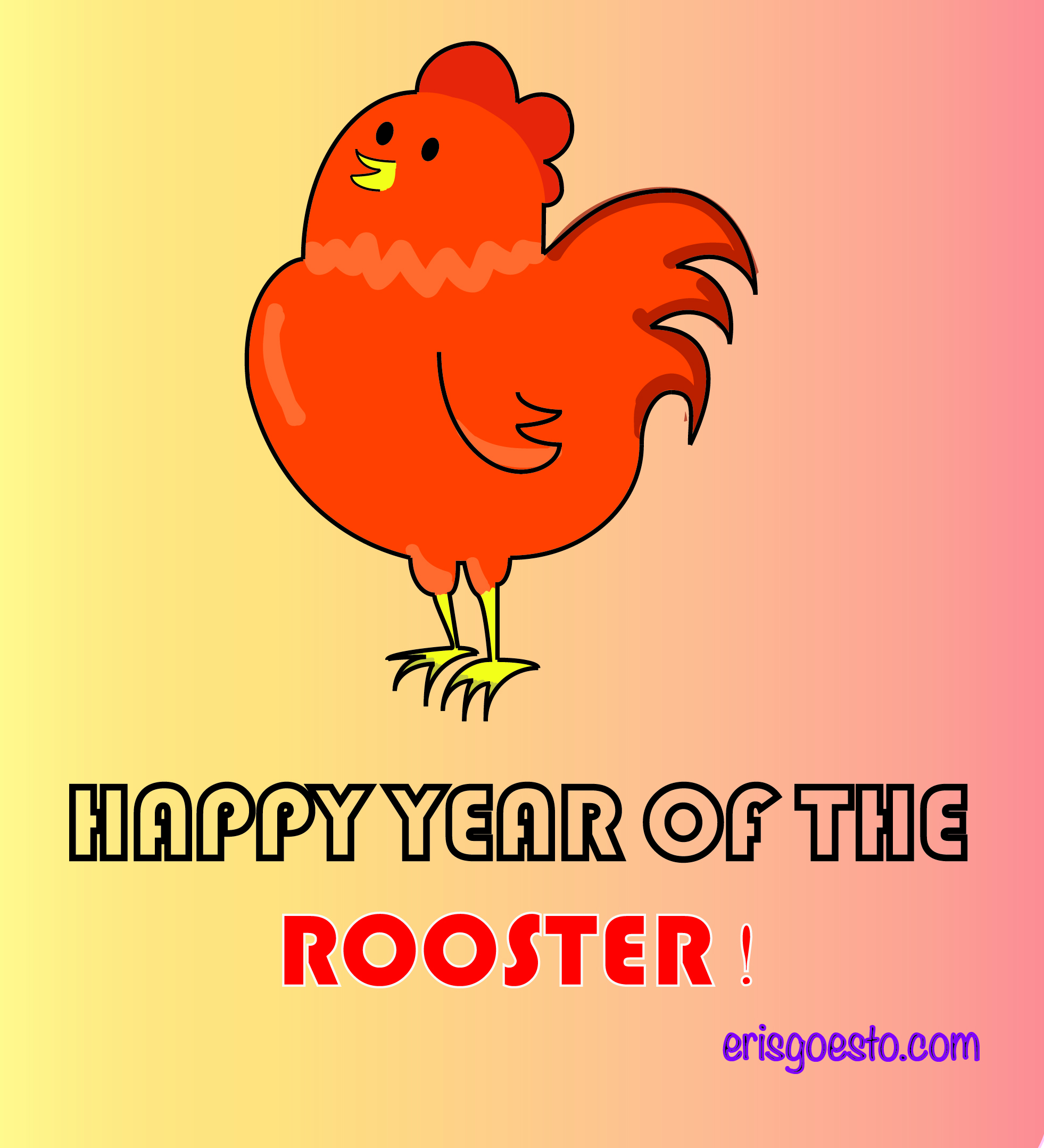 Happy Year of the Rooster!