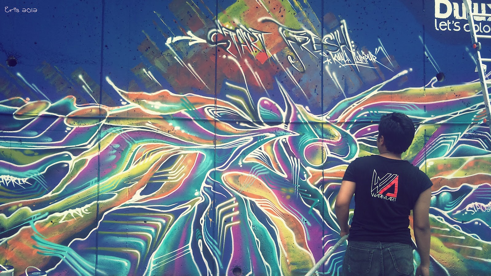 Colour Me Vivid – Pasar Seni Graffiti, Kuala Lumpur