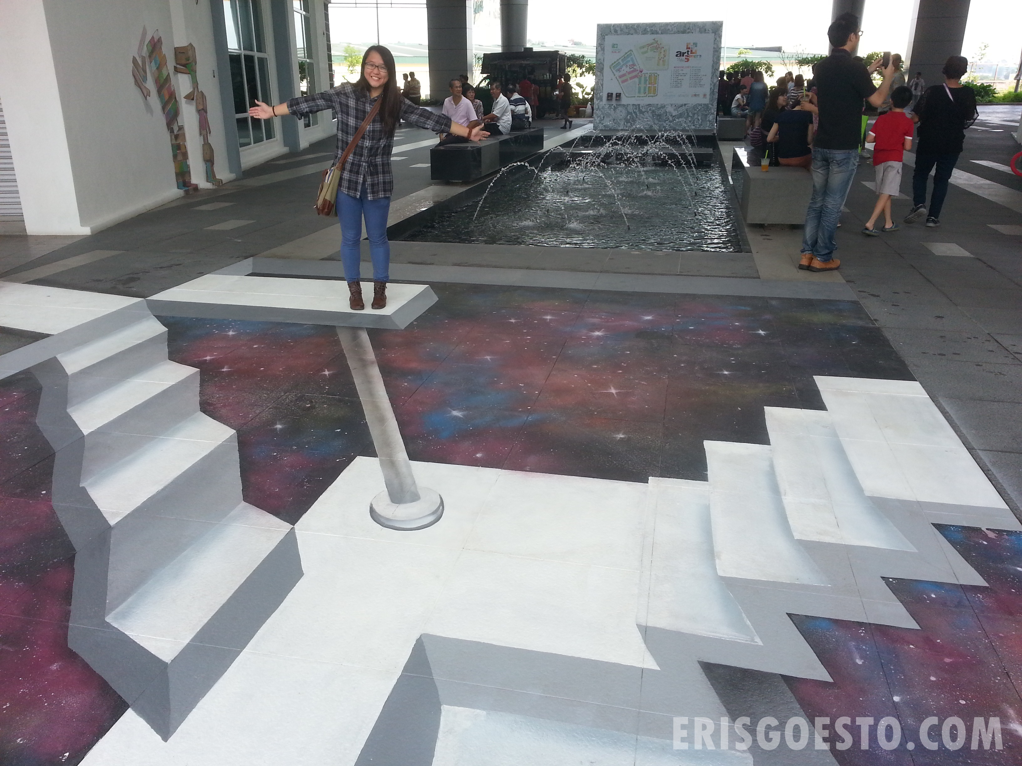 Travel Diaries: ArtSphere20/8ty@The Atmosphere – Collection of 3D Mural Art