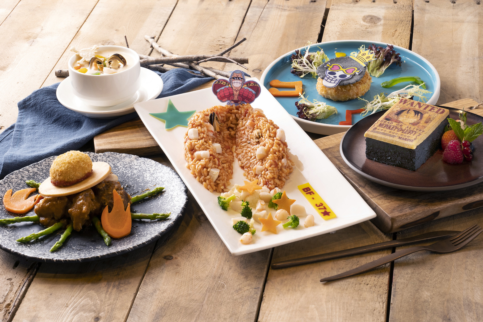 Ocean Park Hong Kong Is Having A One Piece Summer Bash  – Check Out The Adorable Food Items!