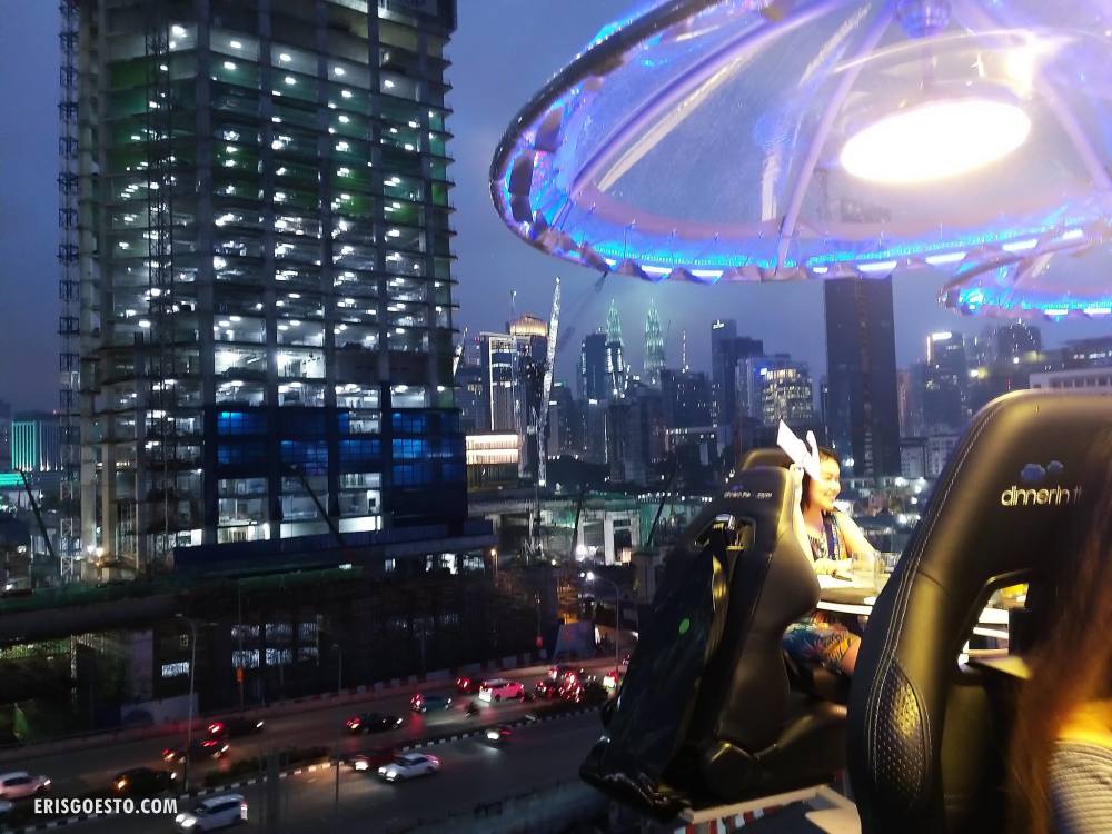 We Dined While Dangling 150 Feet In The Air @ Lounge In The Sky Kuala Lumpur