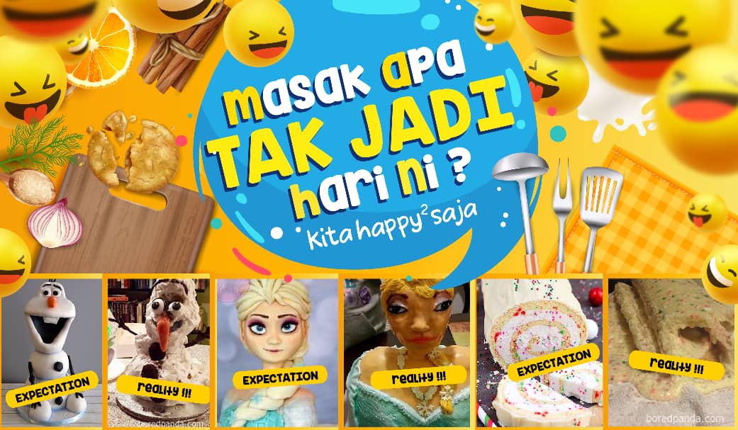 Facebook Group “Masak Apa Tak Jadi Hari Ini” Entertains Malaysians With Cooking Fails During the MCO