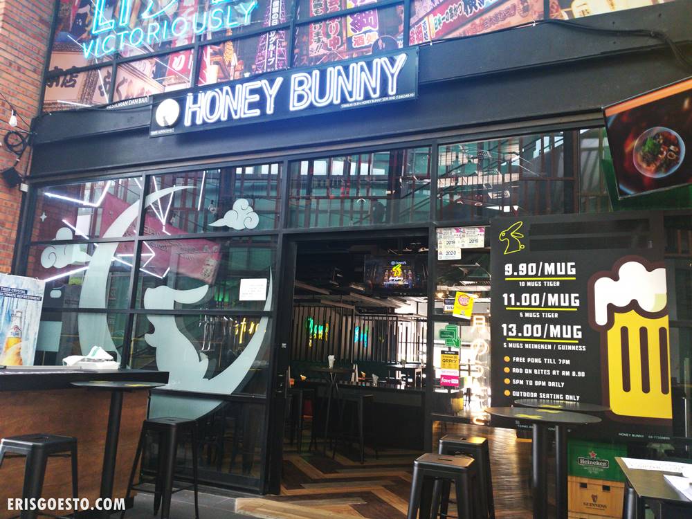 Lunch @ Honey Bunny Pong Bar & Restaurant, 3 Damansara