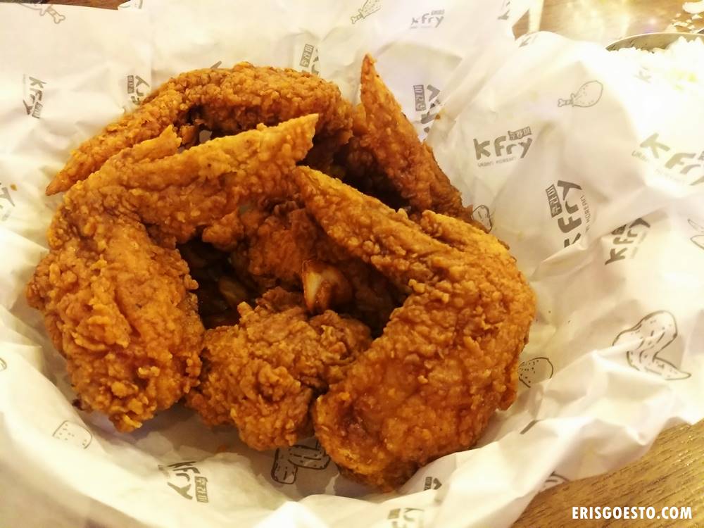 Korean Soy Garlic Chicken Wings @ K-Fry, 1 Utama
