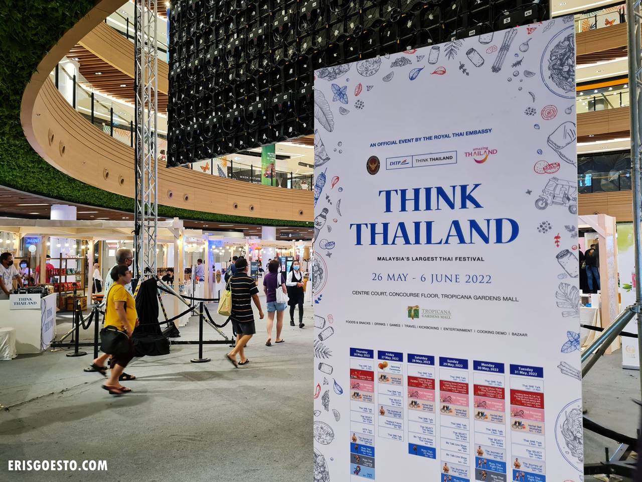 Think Thailand 2022 — Malaysia’s Largest Thai Festival @ Tropicana Gardens Mall, PJ
